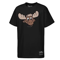 Youth Mitchell & Ness  Black Seattle Mariners Big Face Mascot T-Shirt