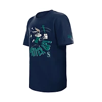 Youth New Era  Navy Seattle Mariners Looney Tunes T-Shirt