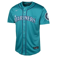 Maillot Nike Aqua Seattle Mariners Alternate Limited pour jeunes