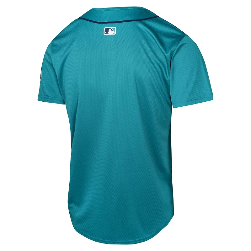 Maillot Nike Aqua Seattle Mariners Alternate Limited pour jeunes