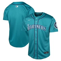 Maillot Nike Aqua Seattle Mariners Alternate Limited pour jeunes