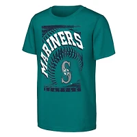 Youth Outerstuff  Teal Seattle Mariners Speed Pitch T-Shirt