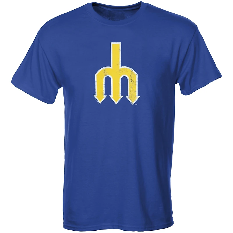T-shirt de la collection Cooperstown des Royal Seattle Mariners, doux comme un raisin, pour jeunes