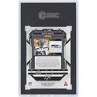 Carte de recrue Panini Prizm #386 #1/1 SGC authentifiée 9,5/10 2022 No Huddle Prizm #386 #1/1 SGC autographiée par Boye Mafe Seattle Seahawks
