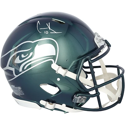 Cooper Kupp Seattle Seahawks Autographed Riddell Rivalry Speed Authentic Helmet