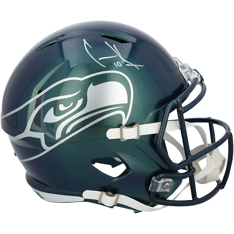 Casque réplique Riddell Rivalry Speed autographié par Cooper Kupp des Seahawks de Seattle