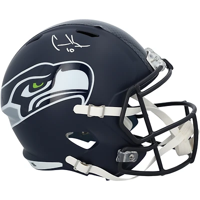 Casque réplique Riddell Speed ​​autographié par Cooper Kupp des Seattle Seahawks