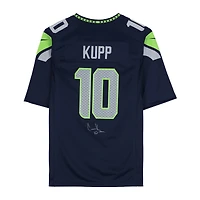 Cooper Kupp Seattle Seahawks Autographed Super Bowl LX Champions College Navy Nike Game Jersey