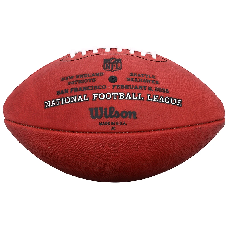 Cooper Kupp Seattle Seahawks Autographed Super Bowl LX Wilson Duke Football