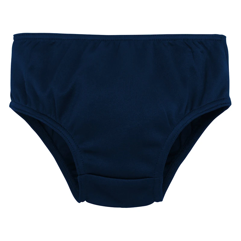 Girls Preschool College Navy Seattle Seahawks Spirit Two-Piece Cheerleader Set