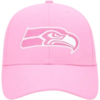 Girls Youth '47 Pink Seattle Seahawks Rose MVP Adjustable Hat