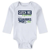Vêtements pour bébés et nouveau-nés par Erin Andrews Seattle Seahawks Ensemble trois pièces Body pantalon Turn Me Around