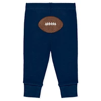 Infant & Newborn WEAR by Erin Andrews Seattle Seahawks Three-Piece Turn Me Around Bodysuits Pant Set