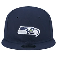 Casquette ajustable My 1st 9FIFTY pour bébé New Era College Navy Seattle Seahawks