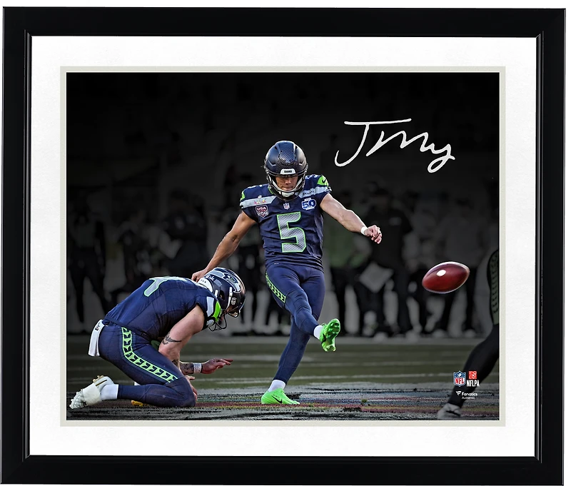 Jason Myers Seattle Seahawks Autographed Super Bowl LX Champions 16" x 20"  Photograph