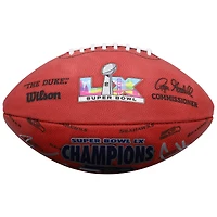 Jaxon Smith-Njigba & Cooper Kupp Seattle Seahawks Autographed Super Bowl LX Champions Wilson Duke Football