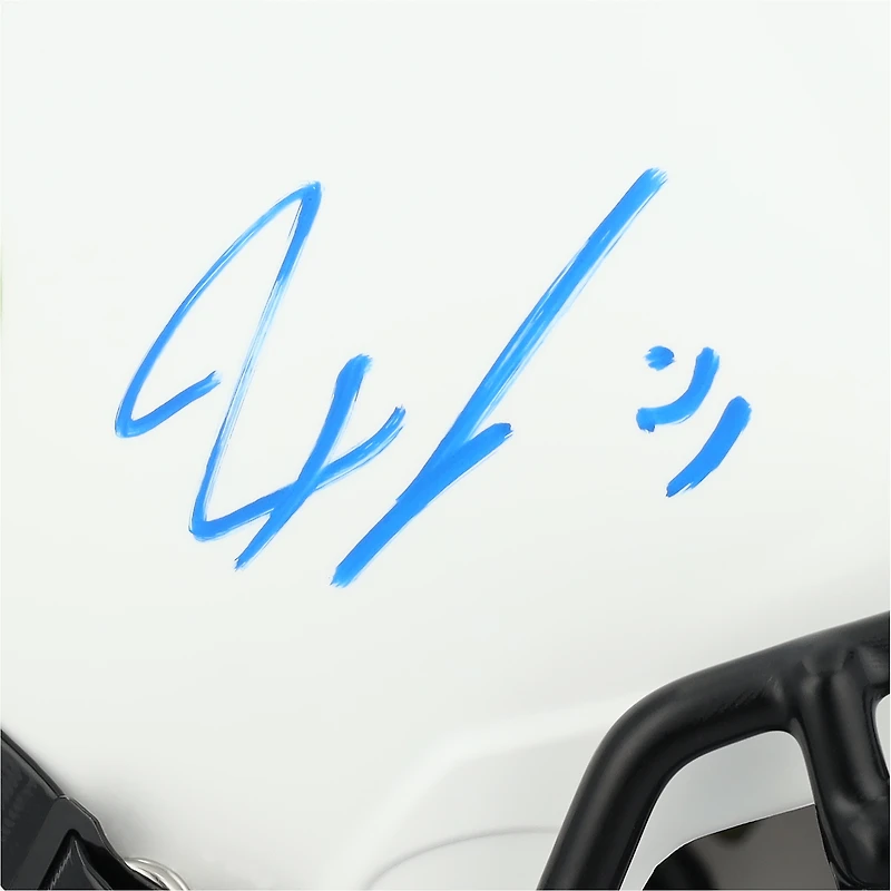 Jaxon Smith-Njigba, Sam Darnold & Cooper Kupp Seattle Seahawks Autographed Riddell Lunar Speed Authentic Helmet