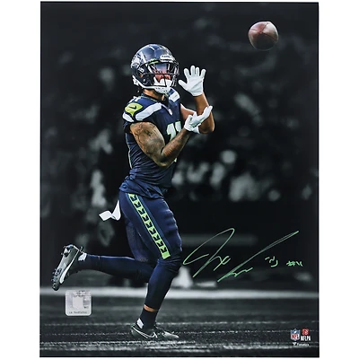 Photographie autographiée de 11"x 14" de Jaxon Smith-Njigba des Seattle Seahawks