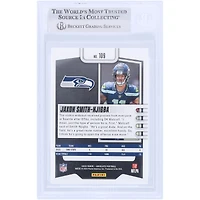 Carte de recrue authentifiée signée par Jaxon Smith-Njigba des Seattle Seahawks, Panini Absolute n° 109, 2023, présentée par les fans de Beckett