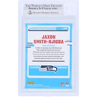 Jaxon Smith-Njigba Seattle Seahawks Autographed 2023 Panini Donruss #390 Beckett Fanatics Witnessed Authenticated Rookie Card