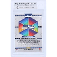 Carte de recrue authentifiée signée Jaxon Smith-Njigba des Seattle Seahawks 2023 Panini Mosaic Introductions #I-7 Beckett Fanatics Witnessed