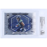 Jaxon Smith-Njigba Seattle Seahawks autographié Panini Mosaic 2023 NFL Debut #ND-12 Beckett Fanatics a vu une carte de recrue authentifiée