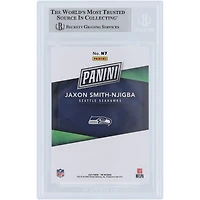 Jaxon Smith-Njigba Seattle Seahawks Autographed 2023 Panini National Convention VIP #N7 Beckett Fanatics Witnessed Authenticated Rookie Card 