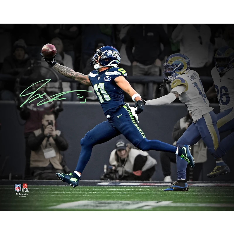 Photo dédicacée de Jaxon Smith-Njigba (Seattle Seahawks) - x cm - Championnat NFC 2025