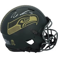 Jaxon Smith-Njigba Seattle Seahawks Autographed Riddell 2025 Salute To Service Speed Authentic Helmet