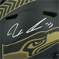 Jaxon Smith-Njigba Seattle Seahawks Autographed Riddell 2025 Salute To Service Speed Authentic Helmet
