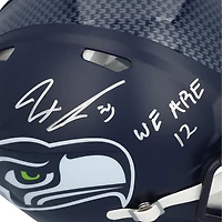 Jaxon Smith-Njigba Seattle Seahawks Autographed Riddell Speed Authentic Helmet with "We Are 12" Inscription