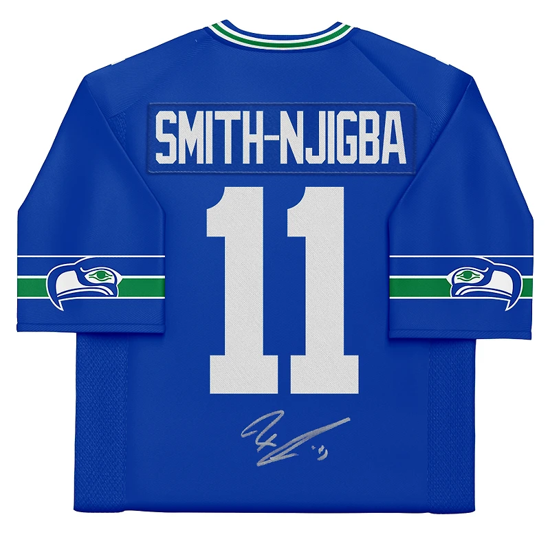 Maillot Nike rétro dédicacé par Jaxon Smith-Njigba des Seattle Seahawks
