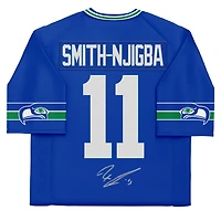 Maillot Nike rétro dédicacé par Jaxon Smith-Njigba des Seattle Seahawks