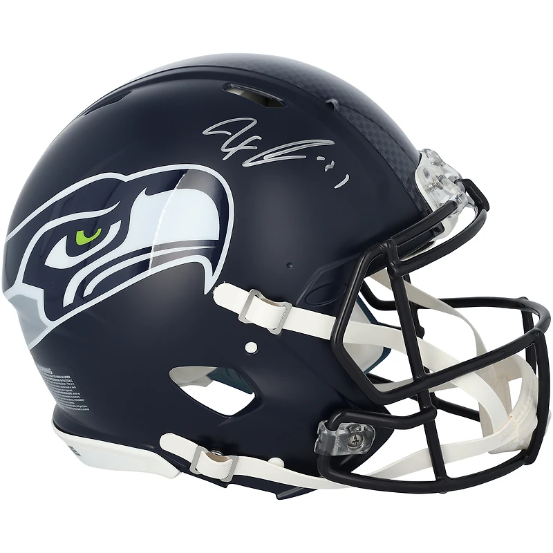 Jaxon Smith-Njigba Seattle Seahawks Autographed Super Bowl LX Champions Riddell Speed Authentic Helmet