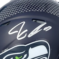 Casque miniature Riddell Speed ​​autographié par Jaxon Smith-Njigba, des Seahawks de Seattle, champions du Super Bowl LX