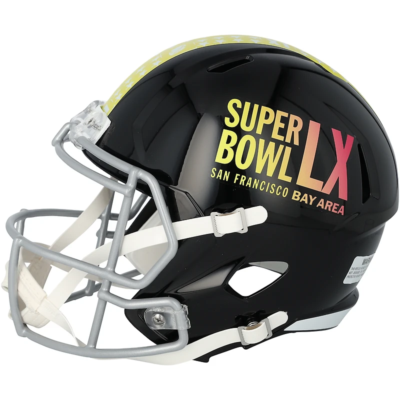 Jaxon Smith-Njigba Seattle Seahawks Autographed Super Bowl LX Riddell Speed Replica Helmet