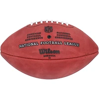 Ballon de football Wilson Duke dédicacé par Jaxon Smith-Njigba des Seattle Seahawks