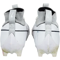 Jaxon Smith-Njigba, chaussures Nike blanches utilisées par les Seahawks de Seattle contre les Giants de New York, le 6 octobre 2024