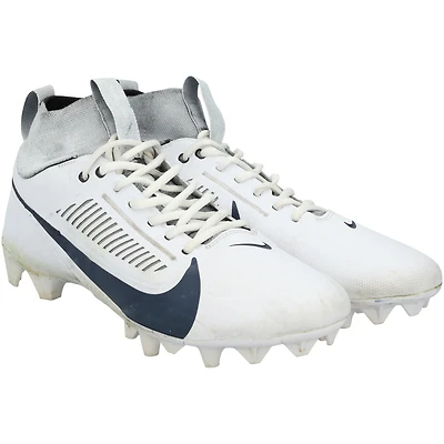 Jaxon Smith-Njigba, chaussures Nike blanches utilisées par les Seahawks de Seattle contre les Giants de New York, le 6 octobre 2024