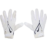 Gants Nike blancs portés par Jaxon Smith-Njigba, des Seahawks de Seattle, lors du match contre les Falcons d'Atlanta, le 20 octobre 2024.