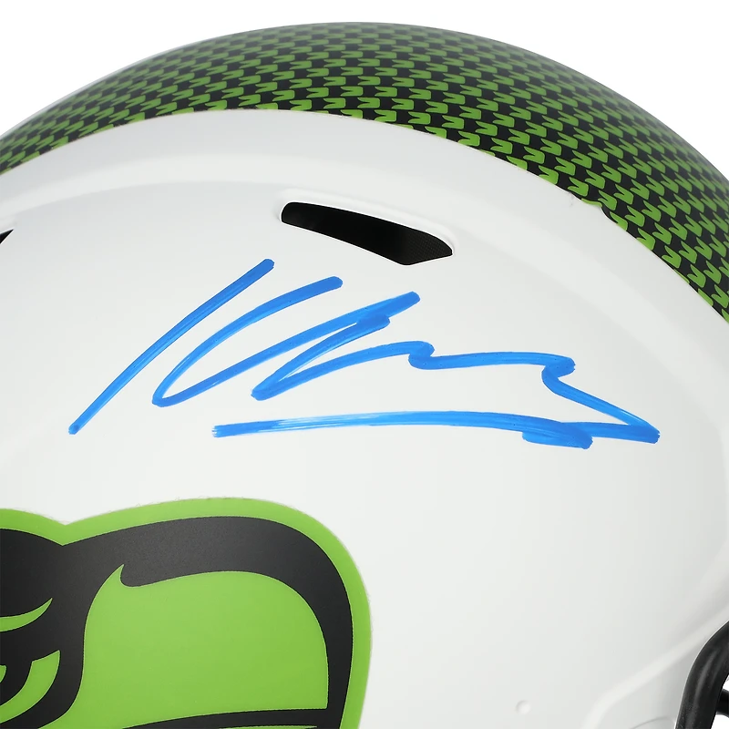 Kenneth Walker III Seattle Seahawks Autographed Riddell Lunar Speed Authentic Helmet