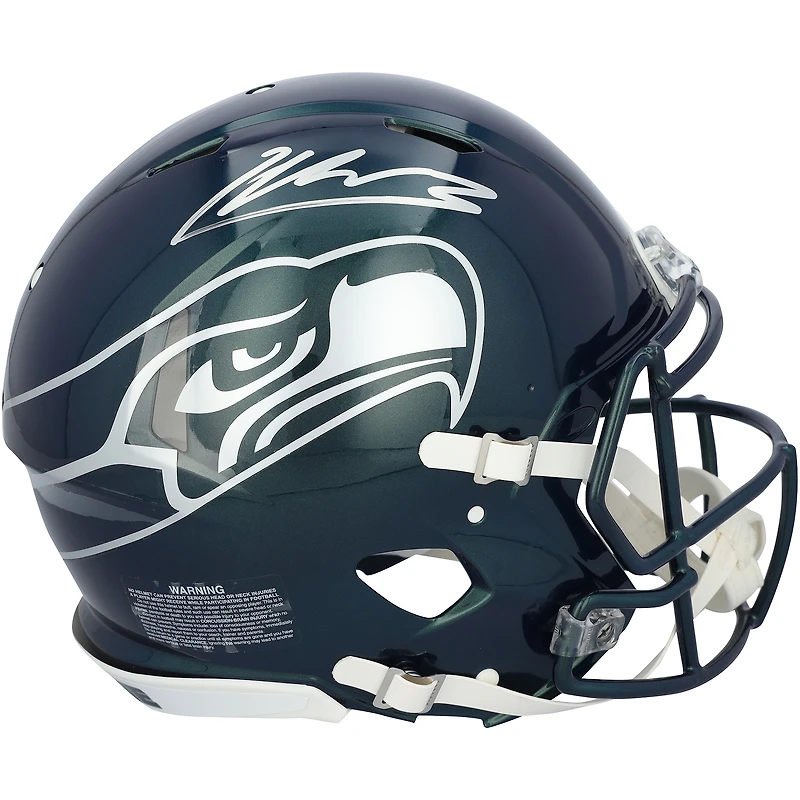 Kenneth Walker III Seattle Seahawks Autographed Riddell Rivalry Speed Authentic Helmet