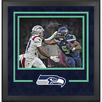 Kenneth Walker III Seattle Seahawks Autographed Super Bowl LX Champions Deluxe Framed 16" x 20"  Photograph