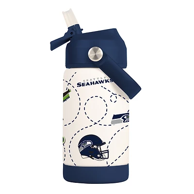 Logo Brands Seattle Seahawks 12oz. Mascot Bottle