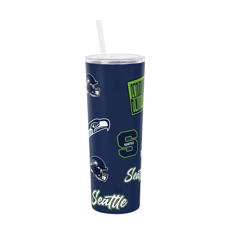 Gobelet isotherme à paille Dreamweave 30 oz Logo Brands Seattle Seahawks