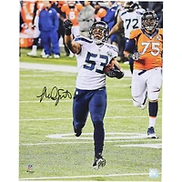Malcolm Smith Seattle Seahawks Autographed 16" x 20" Super Bowl XLVIII Interception Photograph