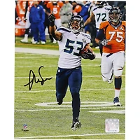 Malcolm Smith Seattle Seahawks Autographed 8" x 10" Super Bowl XLVIII Pick Six Photograph