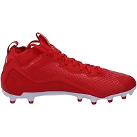 Chaussures de football dédicacées Red Beast Mode B.T.A Elite par Marshawn Lynch des Seattle Seahawks