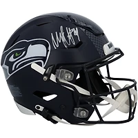 Casque Riddell Speed Flex authentique autographié par Marshawn Lynch des Seattle Seahawks