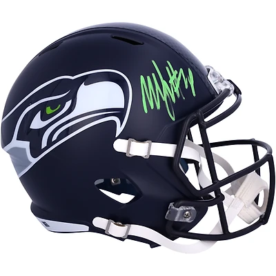 Marshawn Lynch Seattle Seahawks Autographed Riddell Speed Replica Helmet